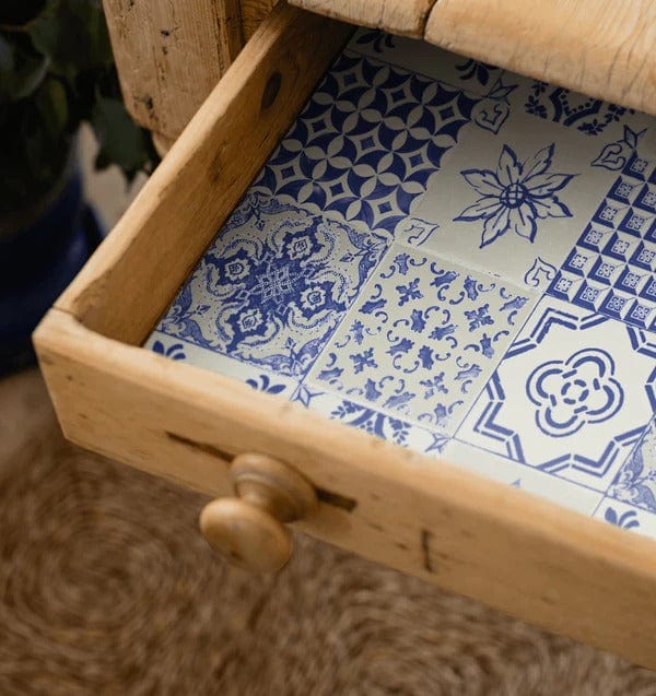 SIMPLY DRAWER LINERS, Blue WILLIAM MORRIS Willow Design Scented Drawer  Liners