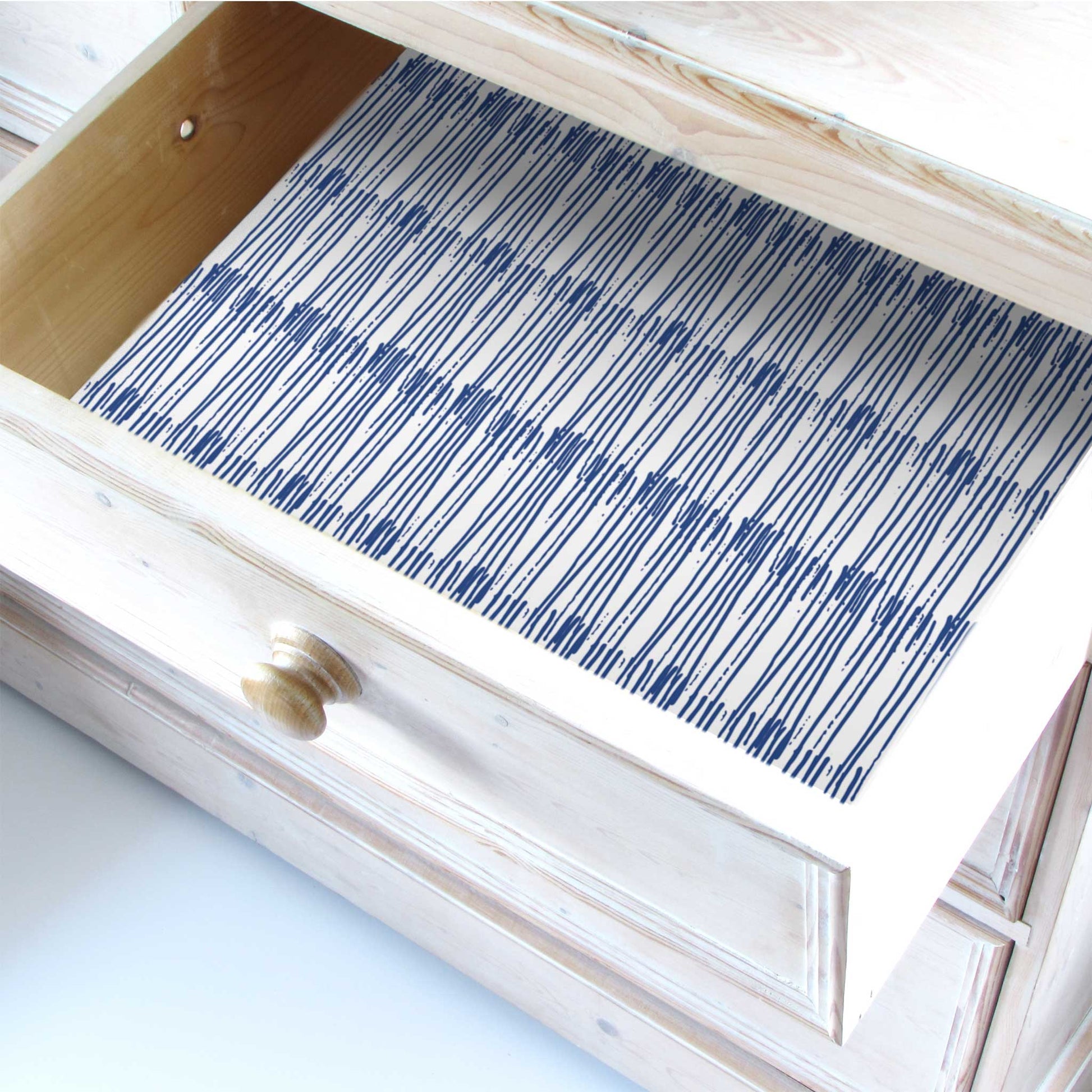 LAVENDER SCENTED Drawer Liners in BLUE William Morris Design