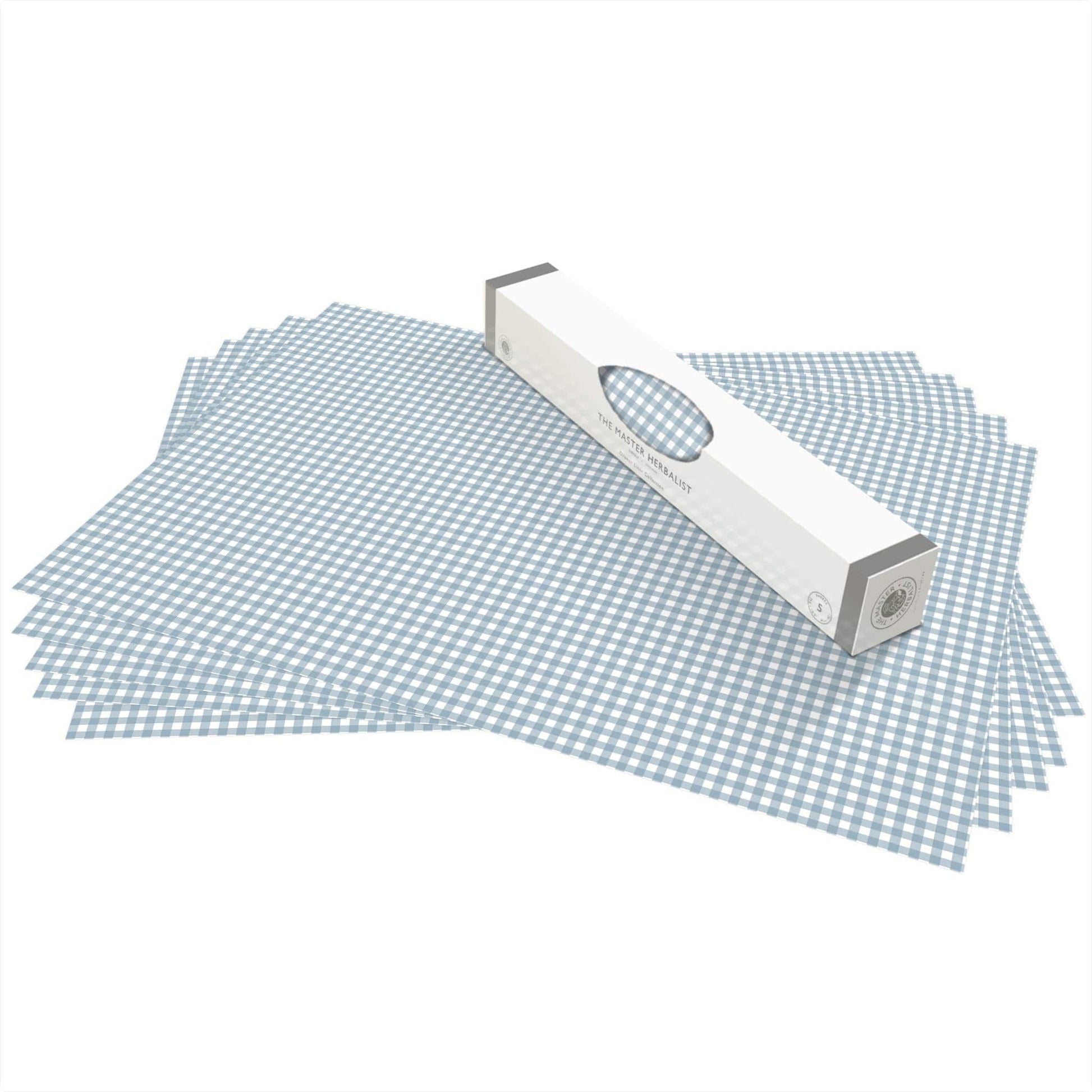 THE MASTER HERBALIST Wipe Clean Drawer Liners Wipe Clean & Unscented Drawer Liners in COOK'S BLUE GINGHAM